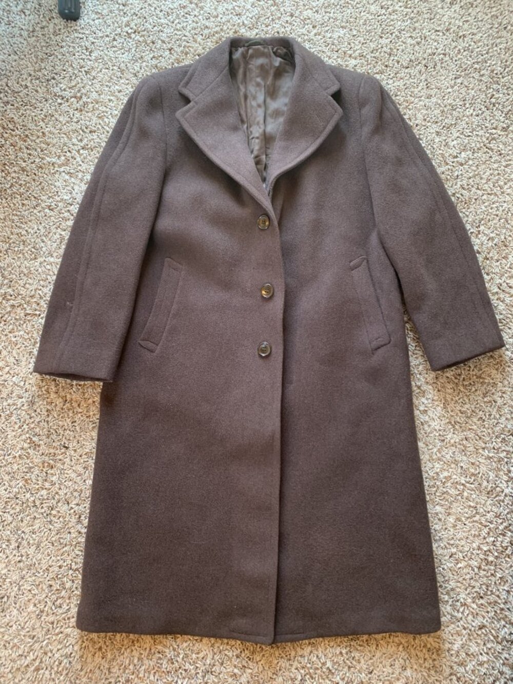 Men's wool coat